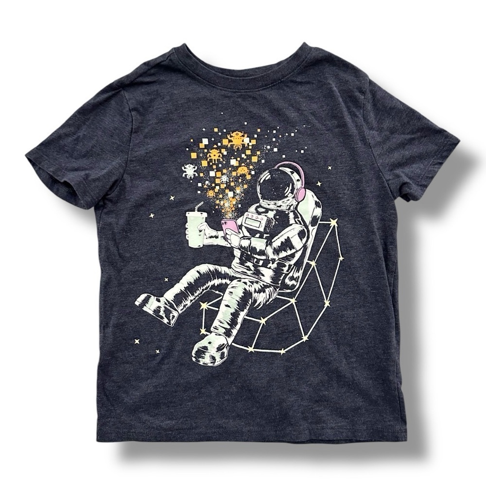 Cat & Jack | Short Sleeve Graphic Tee (M) 🧑‍🚀 - Picture 2 of 4